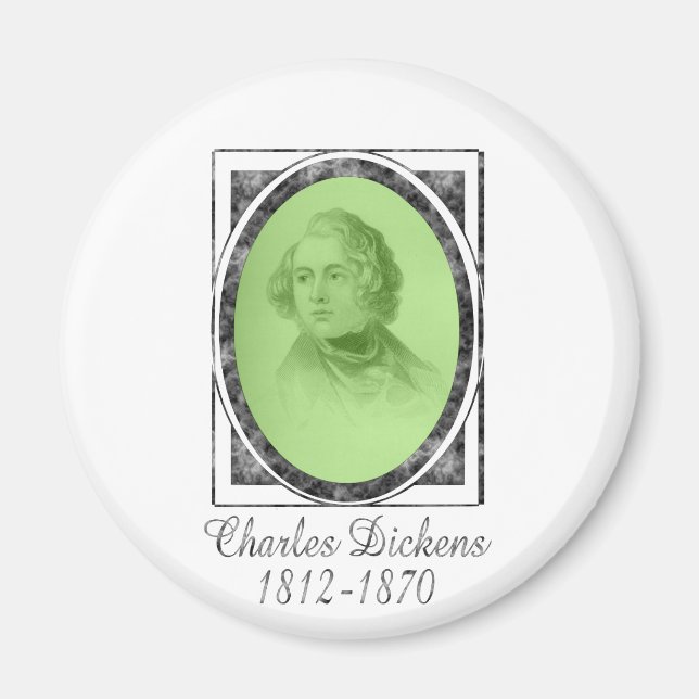 Charles Dickens Magnet (Front)