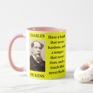 charles dickens mug