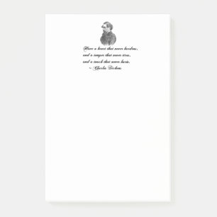 Charles Dickens Our Mutual Friend Quote Post-it Notes