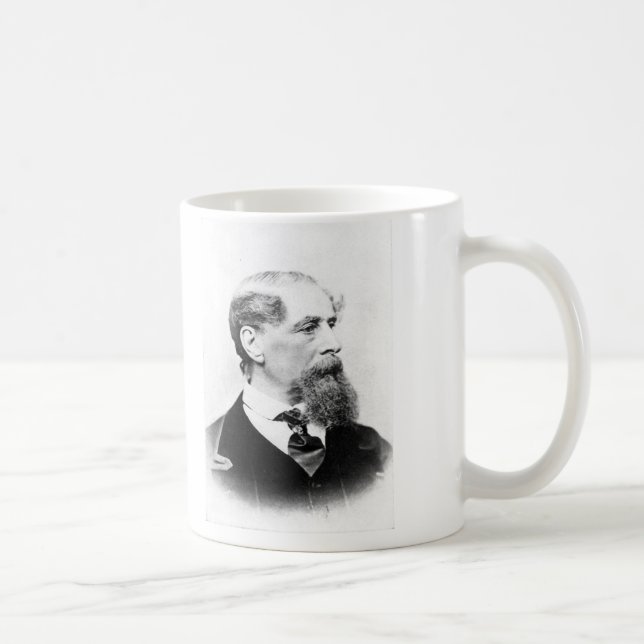 Charles Dickens Photo Coffee Mug (Right)