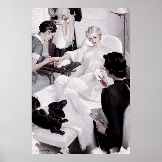 Charles Edward Chambers: Manicure Poster (Front)