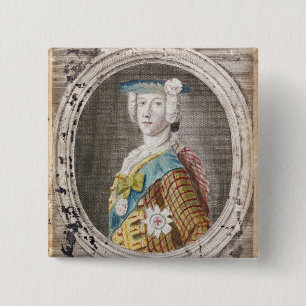 Charles Edward Stuart 15 Cm Square Badge