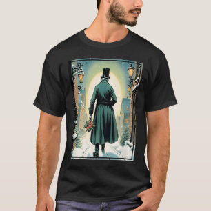 Charles Ens Christmas Clic Book Ebeneezer Scrooge  T-Shirt