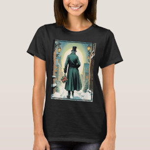 Charles Ens Christmas Clic Book Ebeneezer Scrooge  T-Shirt