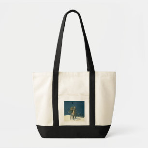 Charles Fellows with William Hawes, Plants a Baton Tote Bag