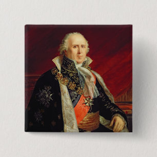 Charles-Francois Lebrun  Duke of Plaisance 15 Cm Square Badge