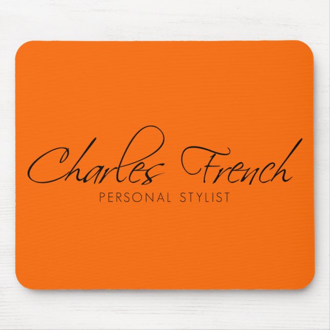Charles French Mouse pad (Front)
