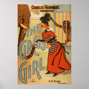 Charles Frohman's Production, The Circus Girl 2 Poster