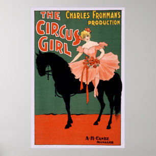 Charles Frohman's Production, The Circus Girl 3 Poster