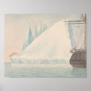 Charles Hamilton Smith - An Iceberg and Polar Bear Poster