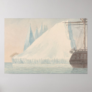 Charles Hamilton Smith - An Iceberg and Polar Bear Poster
