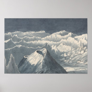 Charles Hamilton Smith - Lunar Crater Poster