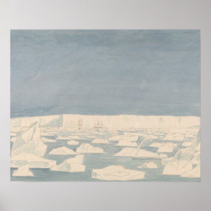 Charles Hamilton Smith - Part of the South Pole Poster