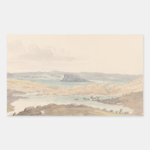 Charles Hamilton Smith - Sussex Lake Rectangular Sticker