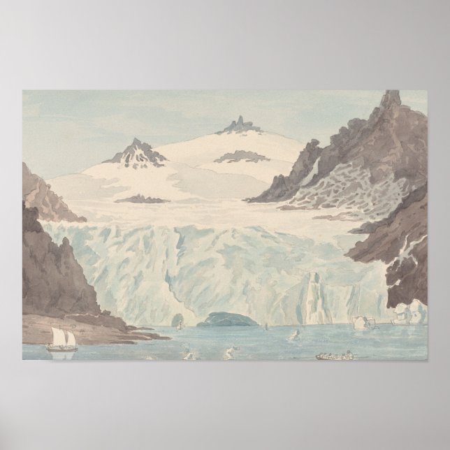 Charles Hamilton Smith - View of an Iceberg Poster (Front)
