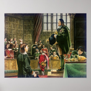 Charles I in the House of Commons Poster