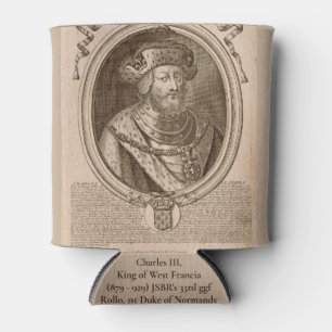 Charles III and Rollo Can Cooler