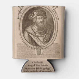 Charles III and Rollo Can Cooler