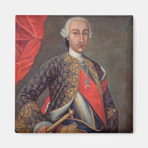 Charles III in armour and wearing the Order Magnet