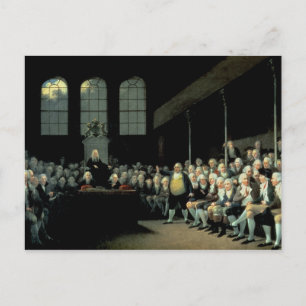 Charles James Fox  Addressing the House Postcard