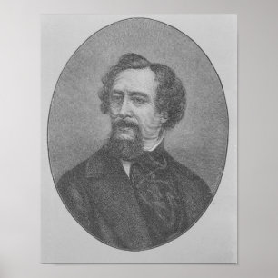 Charles John Huffam Dickens Poster