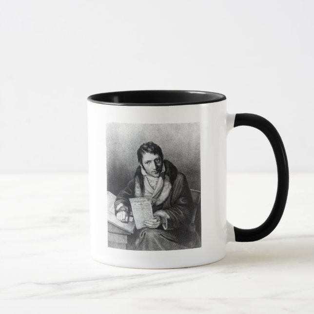 Charles-Joseph Panckouke holding Mug (Right)