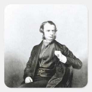 Charles Kingsley Square Sticker