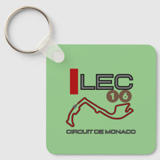 Charles Leclerc, Formula 1, Monaco Grand Prix Key Ring