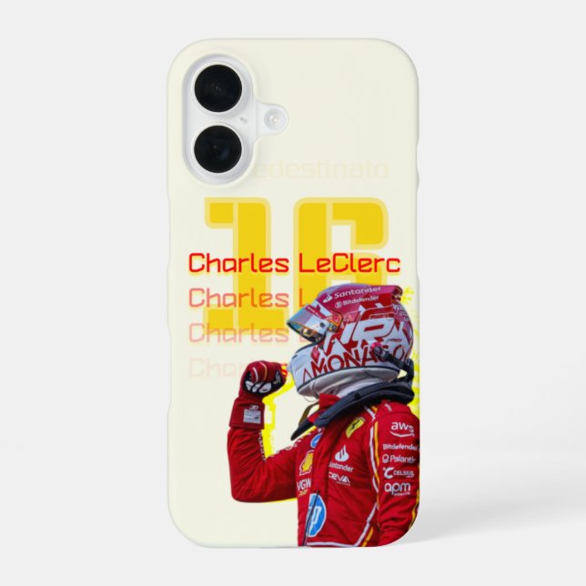 Charles LeClerc iphone cases (Back)