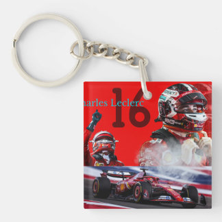 Charles Leclerc keychain
