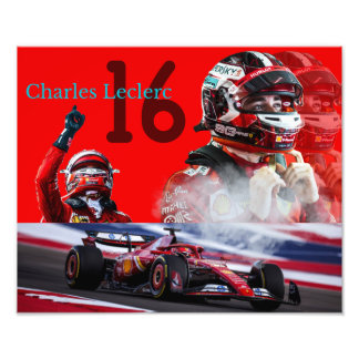 Charles Leclerc poster