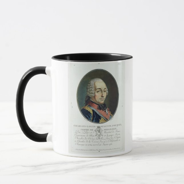 Charles-Louis-Auguste Fouquet (1684-1761) from 'Po Mug (Left)