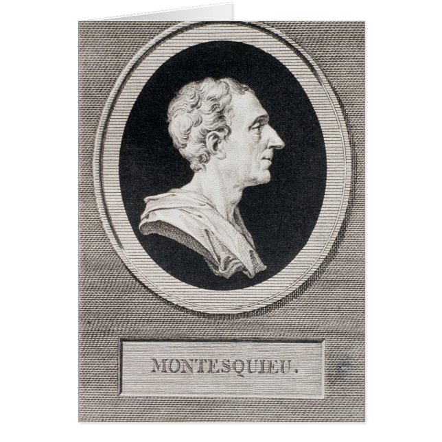 Charles Louis de Secondat, Baron de Montesquieu (Front)