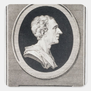 Charles Louis de Secondat, Baron de Montesquieu Square Sticker