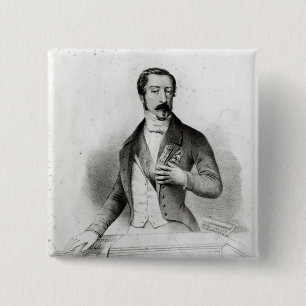 Charles Louis Napoleon Bonaparte 15 Cm Square Badge