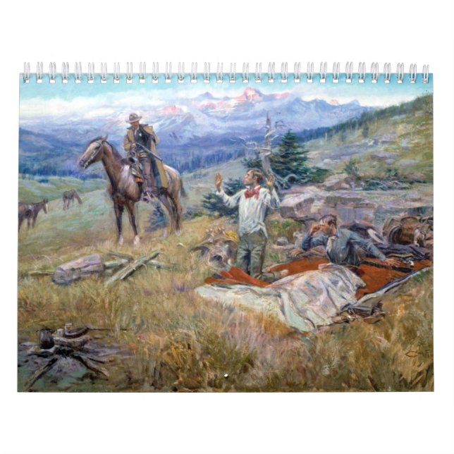 Charles M. Russell Calendar (Cover)