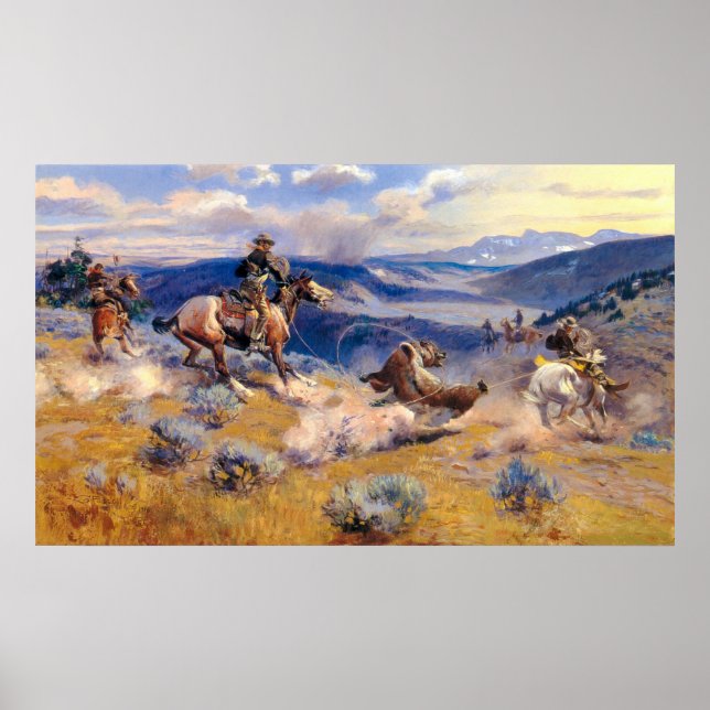 Charles M. Russell's Loops and Swift Horses (1916) Poster (Front)