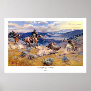 Charles M. Russell's Loops and Swift Horses (1916) Poster
