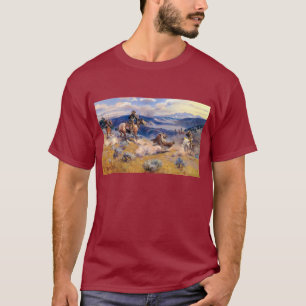 Charles M. Russell's Loops and Swift Horses (1916) T-Shirt