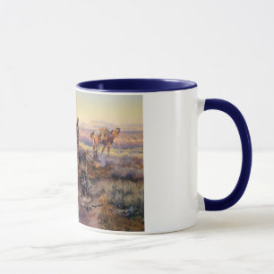 Charles M. Russell's Paying the Fiddler (1919) Mug