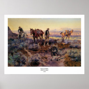 Charles M. Russell's Paying the Fiddler (1919) Poster