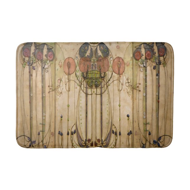 Charles Mackintosh - The Wassail Bath Mat (Front)