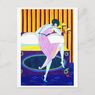 Charles Marin Fashion Holiday Postcard