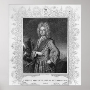 Charles Mordaunt, Earl of Peterborough Poster