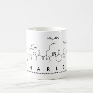 Charles peptide name mug