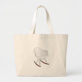 Charles & Ray Eames Shell Eiffel Rocking Chair Large Tote Bag