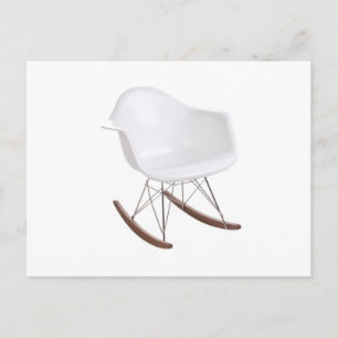 Charles & Ray Eames Shell Eiffel Rocking Chair Postcard