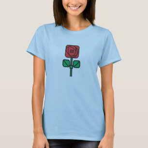 Charles Rennie Mackintosh Arts & Crafts Style Rose T-Shirt
