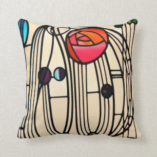 Charles Rennie Mackintosh Cushion
