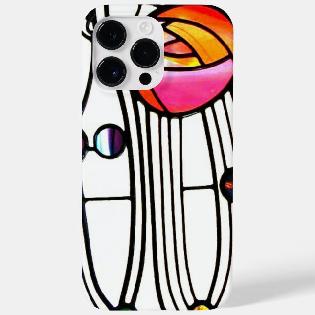 Charles Rennie Mackintosh flowers Window design Case-Mate iPhone Case (Back)